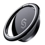Syncwire Ring smartphone vingerhouder - 360 graden rotatie universele ringhouder houder ringhouder telefoonhouder voor iPhone iPad Samsung Huawei en meer - zwart