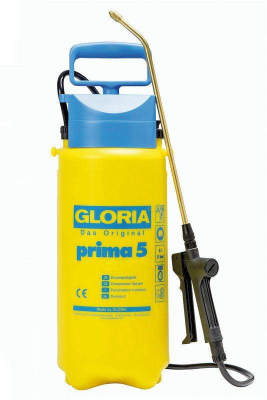Gloria Prima 5 Hand Garden Sprayer - 7l - Blue/Yellow