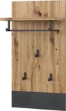 Vicco Selena Wandkapstok – 44 x 83 cm Antraciet