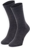 NOMAD® Daily Premium Merino Wol Sokken Maat 35-38 | Donkergrijs | 2-Pack