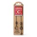 Book Keepers Antiqued Letter Bookmarks - Letter C