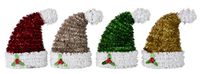 Christmas Gifts 01743 3D sprankelende kerstmuts met 4 verschillende soorten