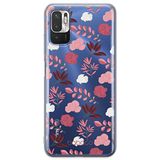 ERT GROUP mobiel telefoonhoesje voor Xiaomi REDMI NOTE 10 5G / POCO M3 PRO origineel en officieel erkend Babaco patroon Flowers 020