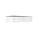 Gabionne d'attelage type 4 100 cm x 20 cm x 50 cm (L x H x P), maille 5 cm x 10 cm, spirale