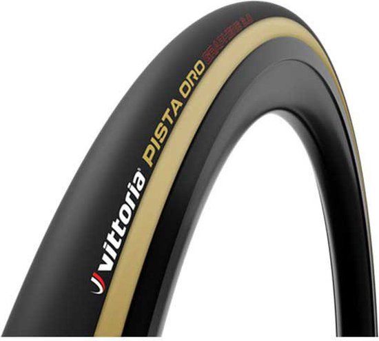 Vittoria Pista Oro Graphene 2.0 Tubular 700c X 23 Racefietsband Zwart