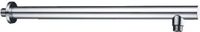 Wiesbaden Hydro Luxe douche arm rond muurbevestiging 45cm chroom