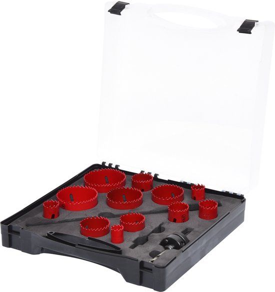 KS TOOLS Universal-Lochsägen-Satz, 15-tlg ( 129.5580 )