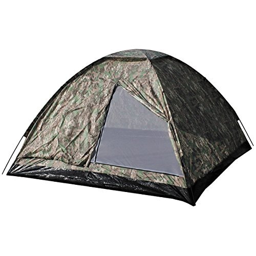 MFH 3-persoons tent Monodom campingtent Bundeswehr BW 210x210x130cm Trekking (Operation Camo)