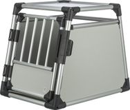 Trixie Transport Box - Hondenbench - Aluminium - 55 x 62 x 78 cm - Zilverkleurig/Zwart