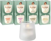 Bolsius - CleanLight - Wit - Houder en navulbare Geurkaarsen - Starterkit - Met 9 (on)gegeurde Refills