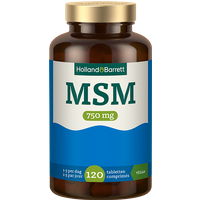 Holland & Barrett 1+1 gratis MSM 750mg - 120 tabletten