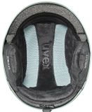 Uvex wanted Skihelm, Unisex-Volwassene, oxid green matt, 58-61 cm