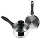 Ibili Steelpan met deksel Induktion, 14 cm, Zilver