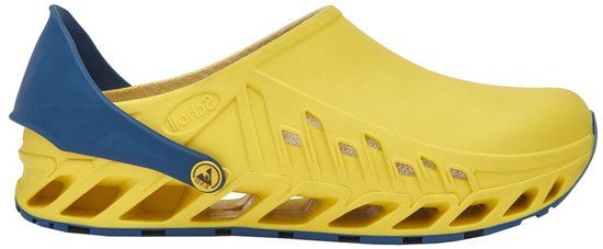 Mobilex Scholl Medische Klomp Evoflex Tpr Unisex - Geel/Blauw