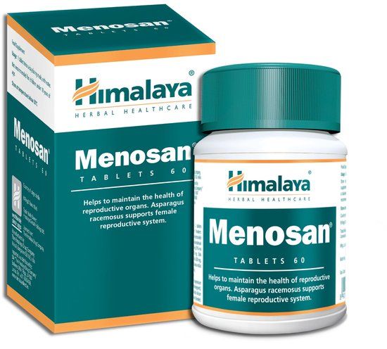 Himalaya Menosan - Dieet supplement - Hormonale ondersteuning - Natuurlijke ingrediënten - 60 tabletten