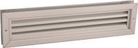 Nedco BV Nedco Overstroomrooster / Deurrooster / Ventilatierooster Deur, aluminium, geanodiseerd, 470x121mm