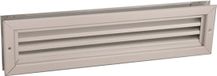 Nedco BV Nedco Overstroomrooster / Deurrooster / Ventilatierooster Deur, aluminium, geanodiseerd, 470x121mm