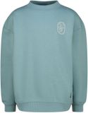 Vingino Icon-crew Jongens Sweater Lange Mouw Katoen Grijsblauw Maat 176