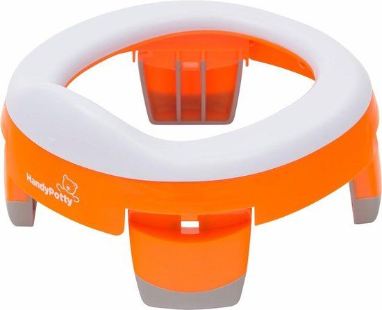 HandyPotty plaspotje voor Onderweg - Oranje - Met 3 zakken