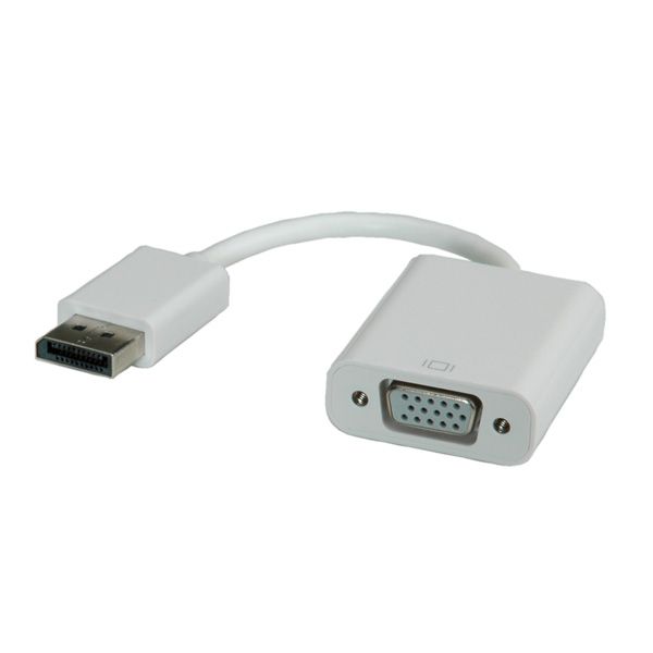 ROLINE DisplayPort-VGA Adapter - DP Male to VGA Female