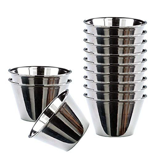 Space Home Puddingvorm - Set 12 - 7 cm - Roestvrij Staal