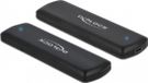 Delock External USB Type-C™ Combo Enclosure for M.2 NVMe PCIe or SATA SSD - tool free