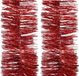 Decoris Kerstslingers - Rood - 4 stuks - 270 cm