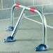 Mottez Barrière de parking design à cylindre profil européen de pompier à triangle