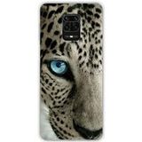 Xiaomi Redmi Note 9 Pro Oeil de leopard bedrukt siliconen hoesje