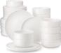 Eminent Ensemble de table – 36 pièces – pour 12 personnes – blanc