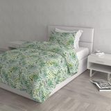 Italian Bed Linen DAFNE Beddengoedset, bedrukt, microvezel, Honolulu, eenpersoonsbed