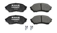 Ferodo FDB1455 remblokkenset, schijfrem - (4-delig) - (4 stuks) | Compatibel met: MAZDA 323 F VI Schrägheck, 323 S VI Stufenheck