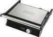 Bourgini Contact Grill Classic - Paninigrill en Tosti ijzer - Anti-aanbaklaag - Zwevend deksel - Grillapparaat - Contactgrill - RVS - BPA vrij