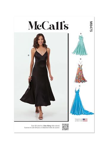 MCCALLS M8475AA - Misses' & Women's Dresses - AA (Sizes 10-18)