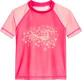 Playshoes Kindershirt met UV-bescherming, halflange mouwen, stippen, katoen, maat 110/116, Koralle