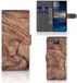 B2Ctelecom Sony Xperia 10 Book Style Case Tree Trunk