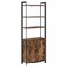 vidaXL Boekenkast Rook Eiken 60 x 24 x 161 cm bewerkt hout