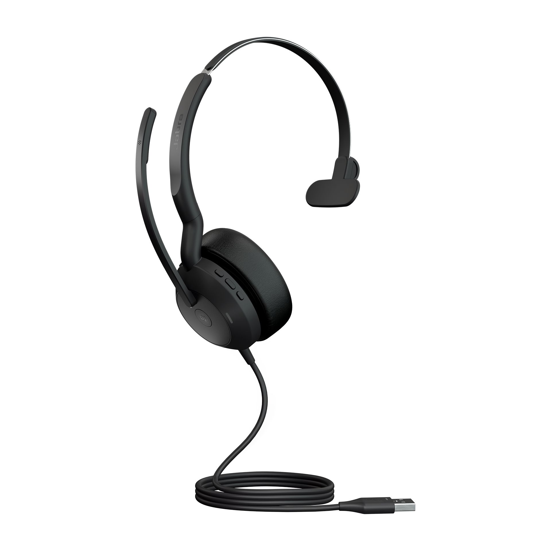Jabra Evolve2 50 - Headset - Bedraad - Hoofdband - USB Type-A - Zwart
