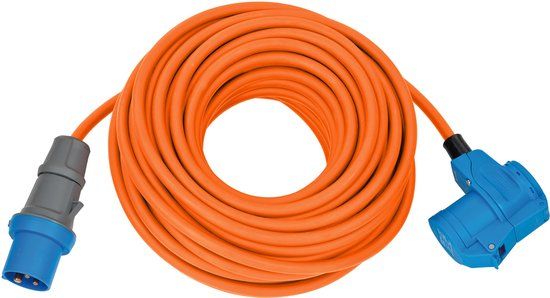 Brennenstuhl CEE Verlengsnoer IP44 25m Oranje H07RN-F 3G2,5 - 230V/16A