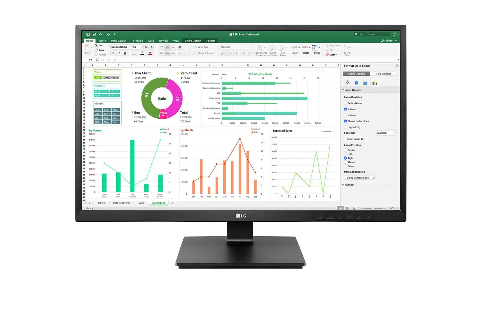 LG 27BN55UP-B 23.8" Full HD Monitor - 1920x1080, IPS, 75Hz, Black