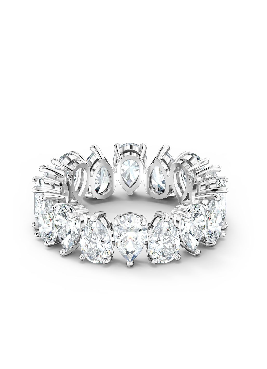 Swarovski Pear ring met kristal - 9009655728278