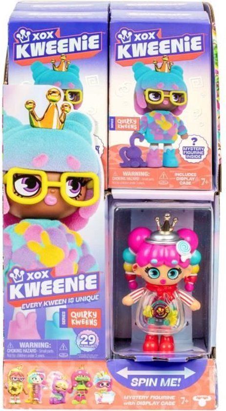 XOX KWEENIE Verrassingspop Quirky serie - 13 cm - vanaf 7 jaar