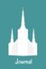 LDS Temple Inspiration Journal: Portland Oregon Hard Cover Teal Edition