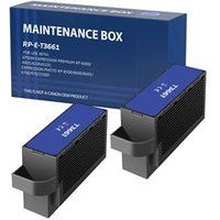 Epson Lot 2 Onderhoudscartridges Vervanging inkttank T3361 C13T366100 voor Expression Premium XP-6000 XP 6100 Expression Photo XP-8500 XP 8600 XP-8700 XP-15000 XP-970