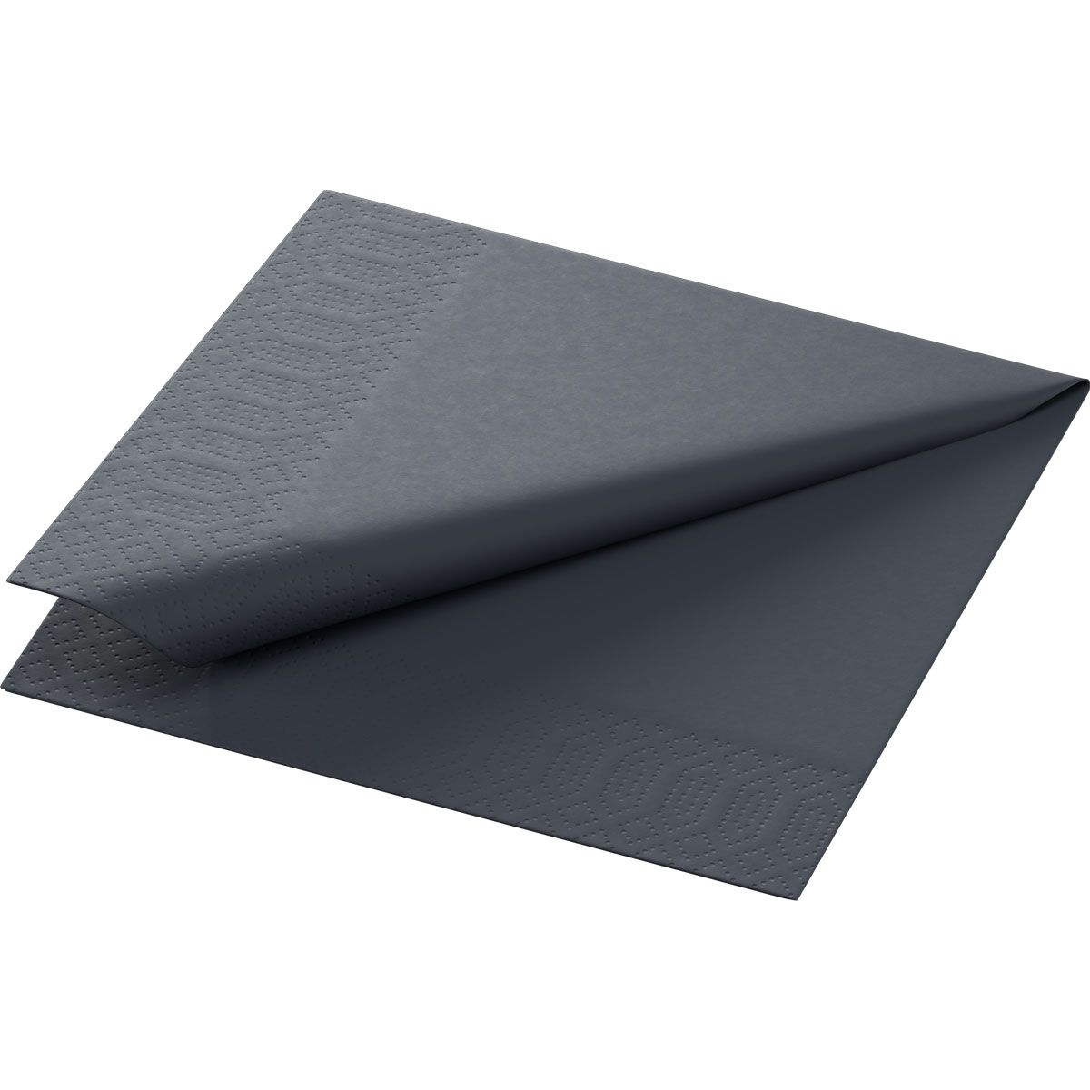 Duni - Tissue Servetten - Zwart - 24cm - 250 stuks