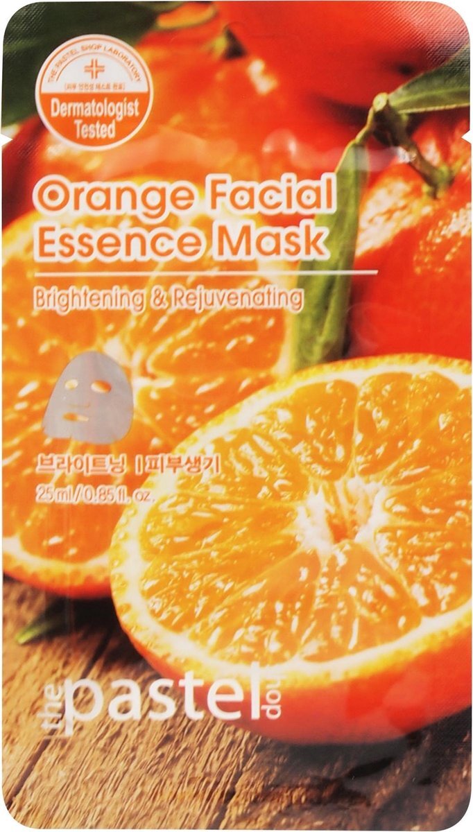 The Pastel Shop Sinasappel Facial Essence Mask