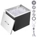VEVOR Drop in Ice Chest, RVS Ice Cooler, Commerciële Ijsbak met scharnierende Cover, Outdoor Keuken Ice Bar, Afvoerpijp en Afvoerplug Inbegrepen, voor Koude Wijn Bier
