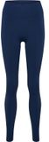 Hummel Leggings Dames Blauw L Polyester Elastische Band Fitness & Training Herfst/Winter 2025