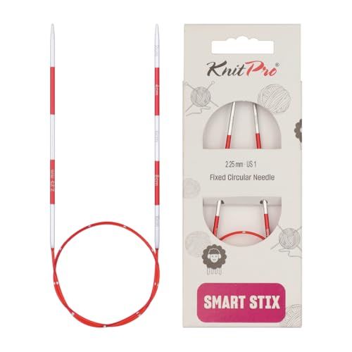 KnitPro KP42042 Breipennen: Circulair, Rood, 40cm x 2.25mm