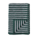 Scandi Living Serviette de bain Drift 70x140 cm Vert-violet